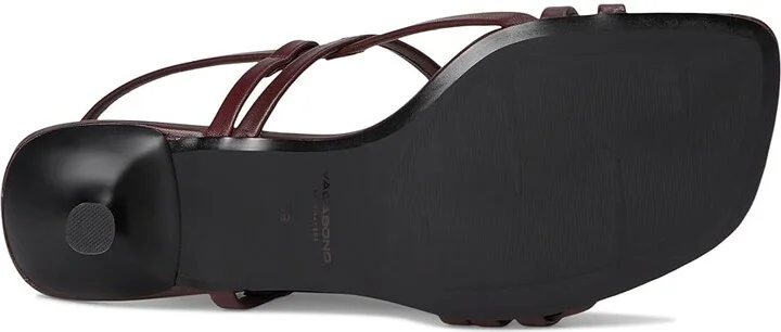Vagabond Shoemakers Jonna Leather Strappy Kitten Heel Sandals Women's Sandals Cherry : EU 36 (US Women's 6) M - Image 3