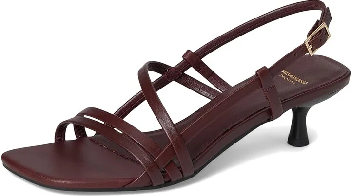 Vagabond Shoemakers Jonna Leather Strappy Kitten Heel Sandals Women's Sandals Cherry : EU 36 (US Women's 6) M - Image 5