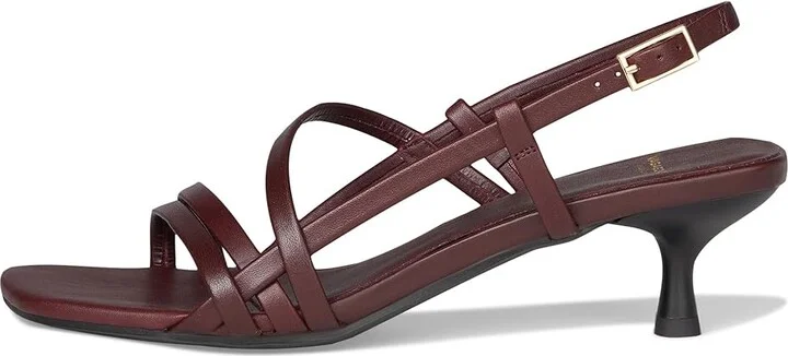 Vagabond Shoemakers Jonna Leather Strappy Kitten Heel Sandals Women's Sandals Cherry : EU 36 (US Women's 6) M - Image 6