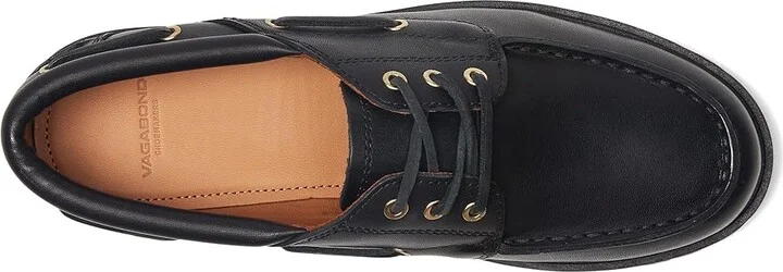 Vagabond Shoemakers Joslyn Leather Boat Shoes Women's Slippers Black : EU 37 (US Women's 7) M - Image 2