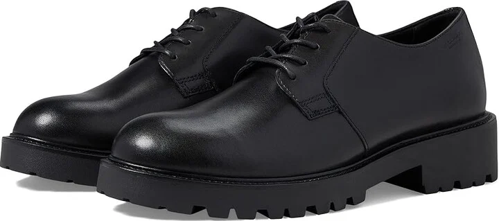 Vagabond Shoemakers Kenova Leather Derby Women's Shoes Black : EU 40 (US Women's 10) M, Leather/Lace