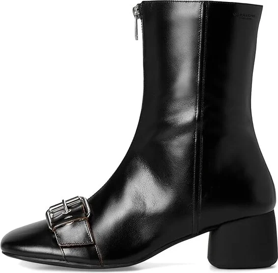Vagabond Shoemakers Livia Buckle Bootie Women's Boots Black : EU 40 (US Women's 10) M, Leather - Image 6