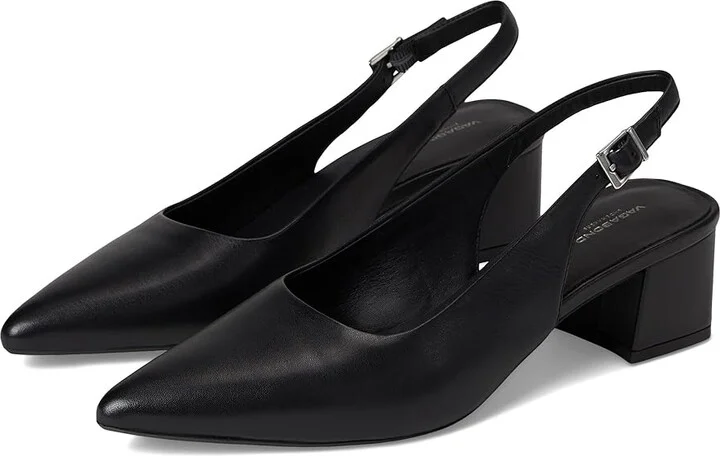 Vagabond Shoemakers Marta Slingback Pump High Heels Black : EU 38 (US Women's 8) M, Leather