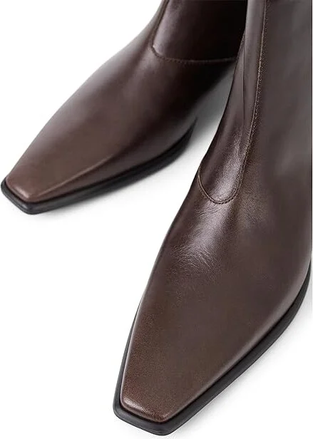 Vagabond Shoemakers Nella Leather Bootie Women's Shoes Chocolate : EU 40 (US Women's 10) M, Leather/Rubber - Image 3