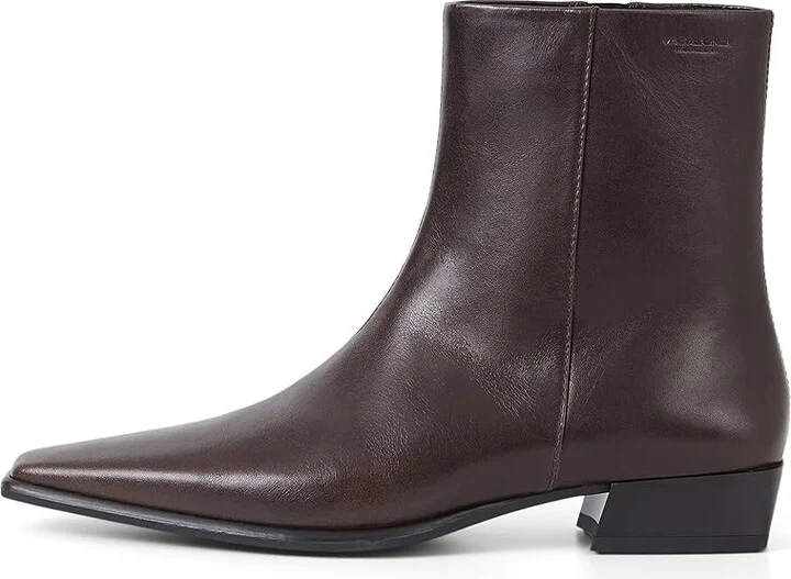 Vagabond Shoemakers Nella Leather Bootie Women's Shoes Chocolate : EU 40 (US Women's 10) M, Leather/Rubber - Image 4