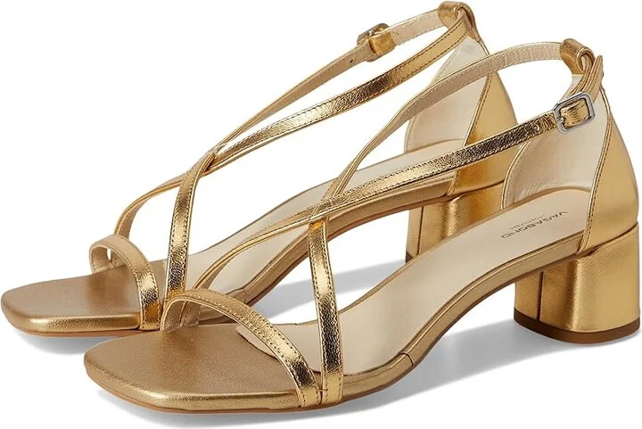 Vagabond Shoemakers Piper Sandals Women's Sandals Gold : EU 40 (US Women's 10) M, Rubber