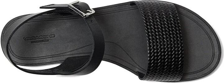 Vagabond Shoemakers Tia 2.0 Woven Sandals Women's Sandals Black : EU 37 (US Women's 7) M - Image 2