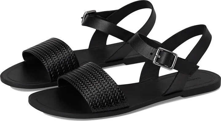 Vagabond Shoemakers Tia 2.0 Woven Sandals Women's Sandals Black : EU 37 (US Women's 7) M