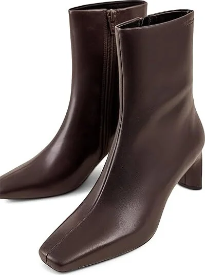Vagabond Shoemakers Vendela Leather Bootie Women's Boots Chocolate : EU 40 (US Women's 10) M - Image 2