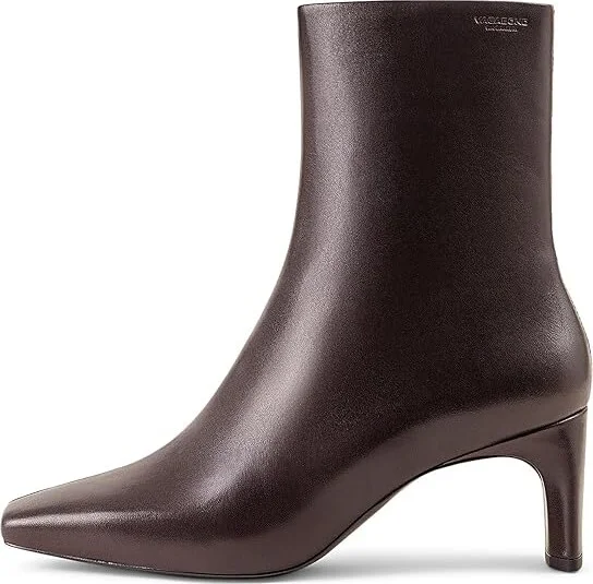Vagabond Shoemakers Vendela Leather Bootie Women's Boots Chocolate : EU 40 (US Women's 10) M - Image 4
