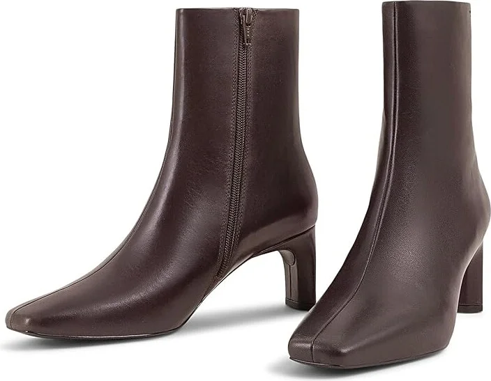 Vagabond Shoemakers Vendela Leather Bootie Women's Boots Chocolate : EU 40 (US Women's 10) M