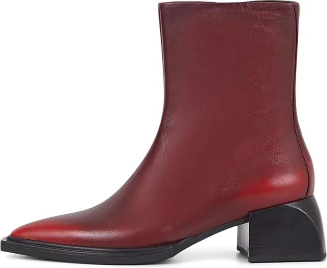 Vagabond Shoemakers Vivian Leather Bootie Women's Boots Red : EU 40 (US Women's 10) M - Image 3