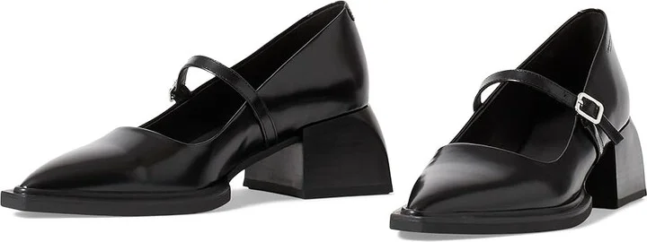 Vagabond Shoemakers Vivian Polish Leather Mary Jane Women's Shoes Black : EU 39 (US Women's 9) M