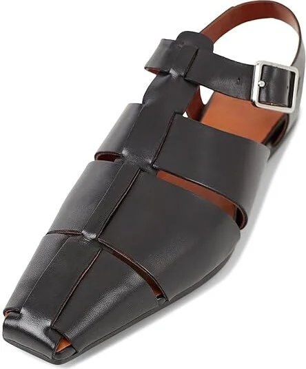 Vagabond Shoemakers Wioletta Leather Fisherman Women's Sandals Black : EU 39 (US Women's 9) M, Leather/Rubber - Image 2
