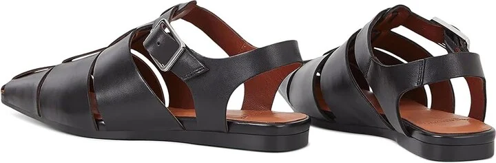 Vagabond Shoemakers Wioletta Leather Fisherman Women's Sandals Black : EU 39 (US Women's 9) M, Leather/Rubber - Image 3