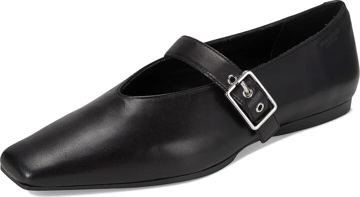 Vagabond Shoemakers Wioletta Leather Maryjane Flat Women's Shoes Black : EU 36 (US Women's 6) M - Image 5