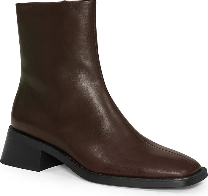 Vagabond Shoemakers Women's Blanca Square Toe Block Heel Ankle Boots