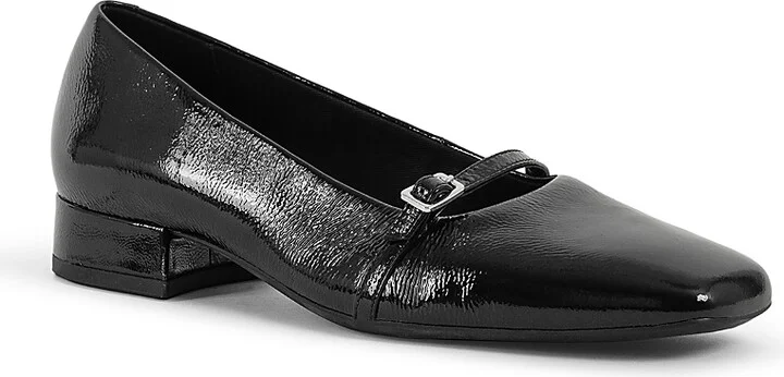 Vagabond Shoemakers Women's Debbi Square Toe Buckle Detail Flats