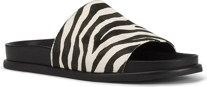 Vagabond Shoemakers Women's Effie Woven Leather Slide Sandals