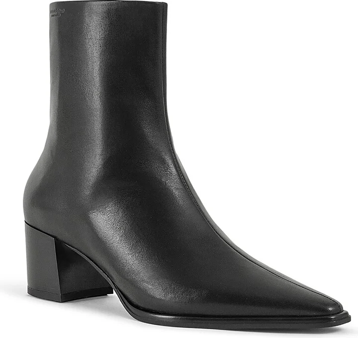Vagabond Shoemakers Women's Giselle Pointed Toe Block Heel Ankle Boots