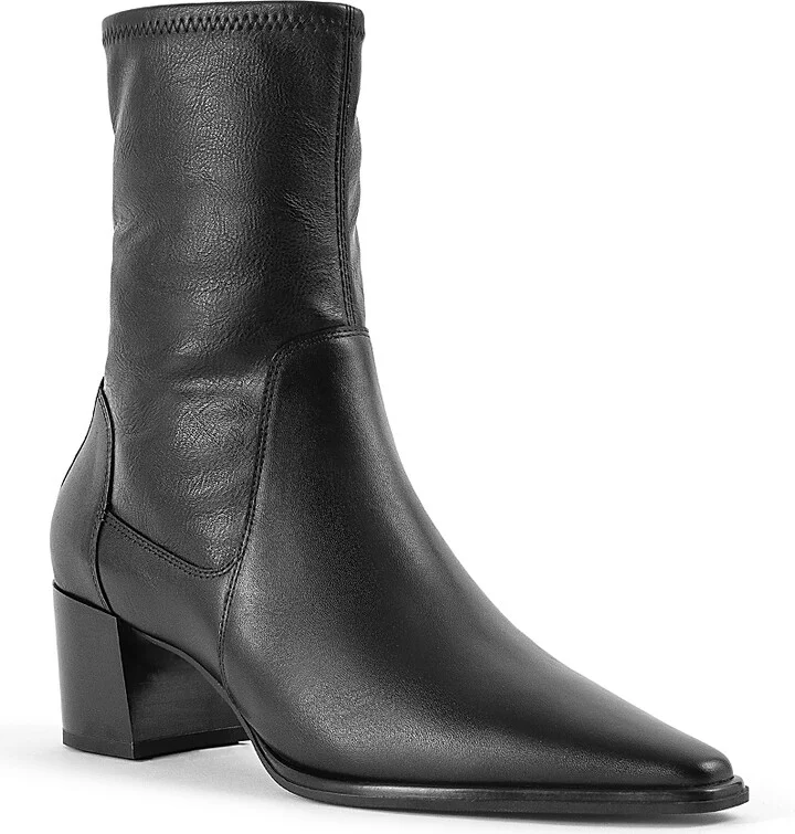 Vagabond Shoemakers Women's Giselle Pointed Toe Block Heel Booties