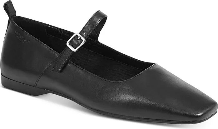 Vagabond Women's Delia Square Toe Ankle Strap Flats
