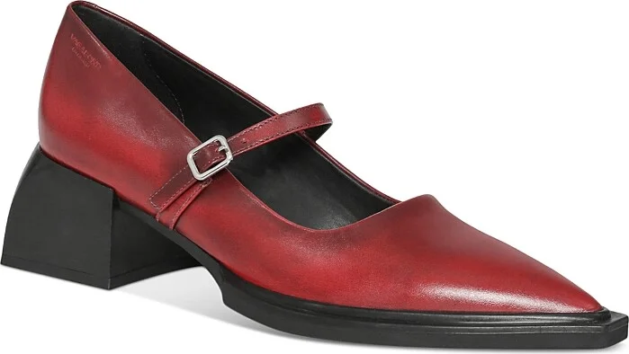 Vagabond Women's Vivian Pointed Toe Ankle Strap Flats