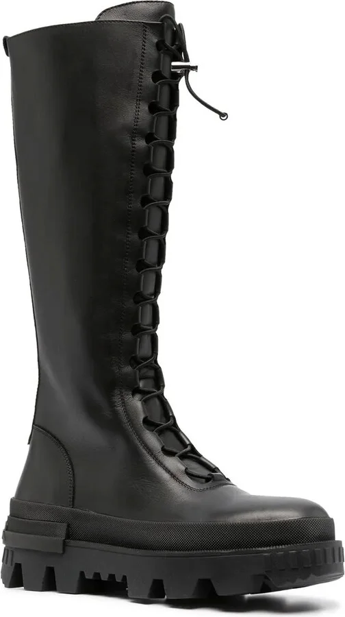 Vail leather elasticated-detail boots - Image 2