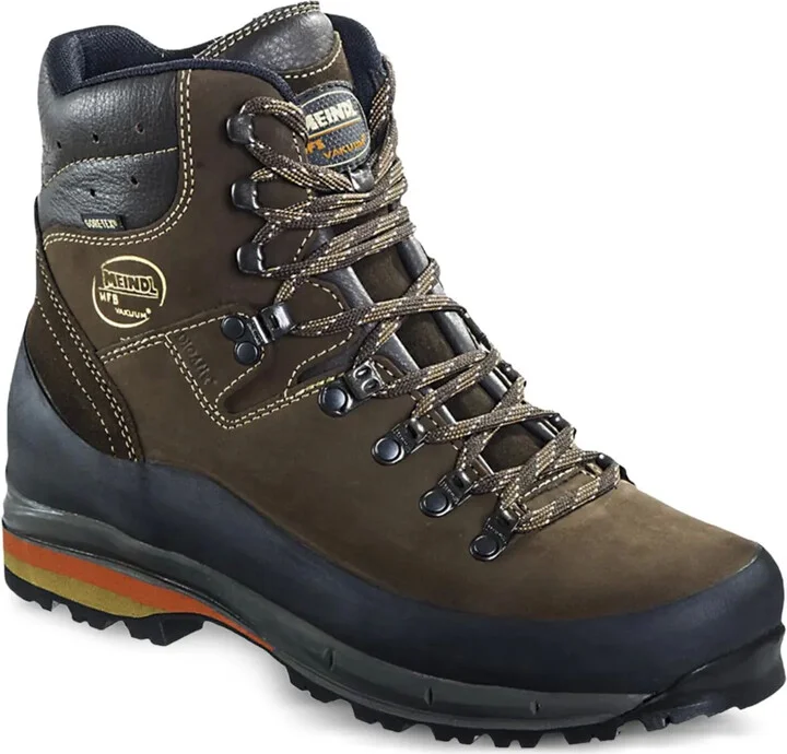 Vakuum leather lace-up hiking boots