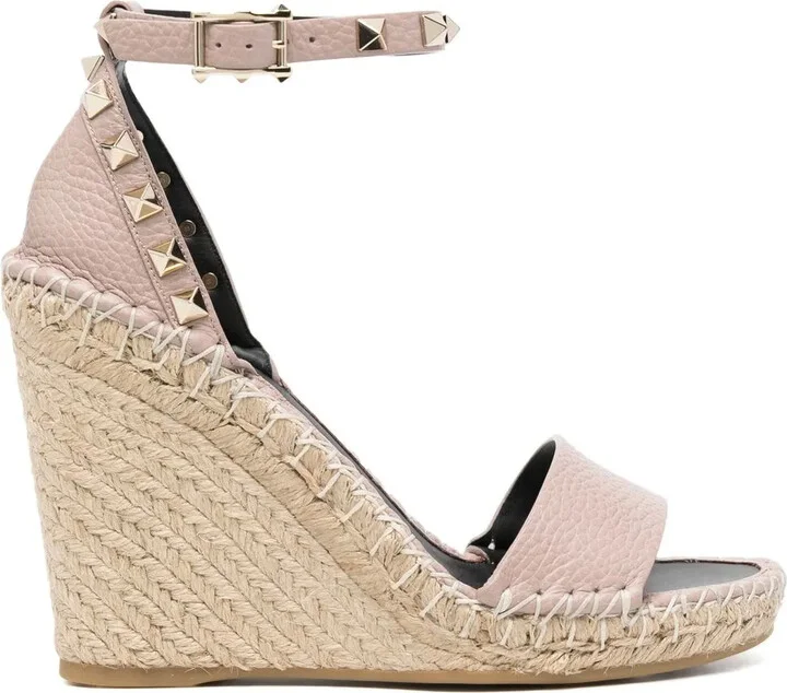 Val Rockstud 105 Wedge Espadrille Sandal - Image 2