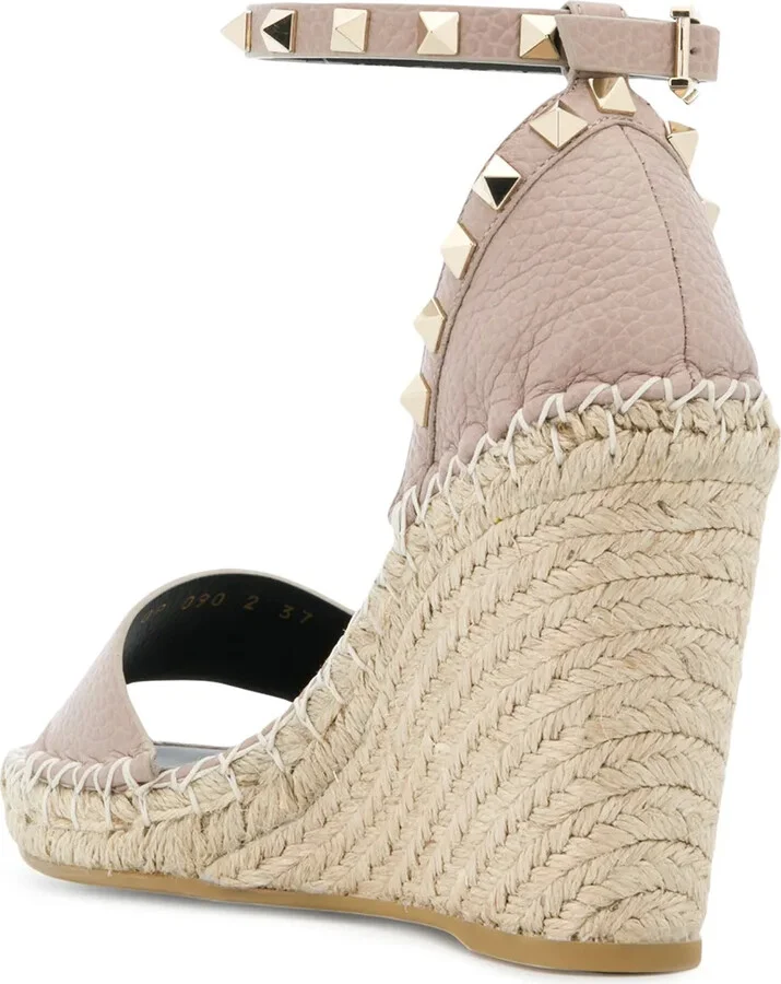 Val Rockstud 105 Wedge Espadrille Sandal - Image 5