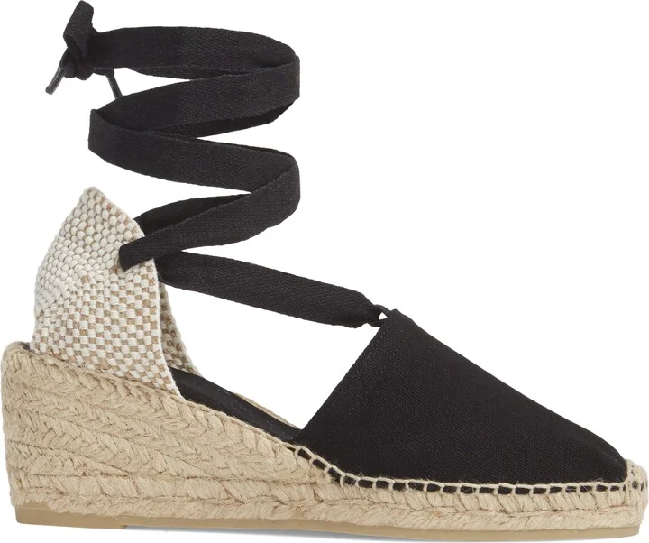 Valencia Wraparound Espadrille Wedge - Image 3