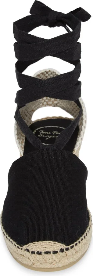 Valencia Wraparound Espadrille Wedge - Image 4