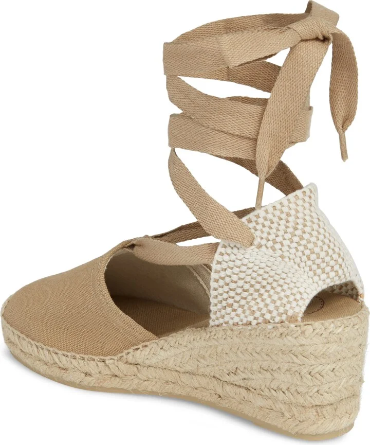 Valencia Wraparound Espadrille Wedge - Image 8
