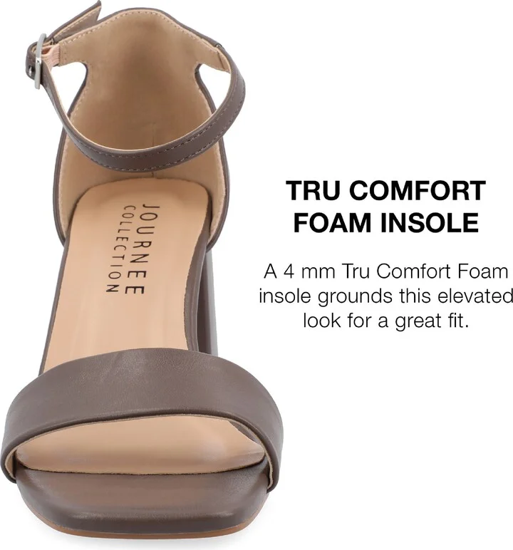 Valenncia SuperNatural Shades Tru Comfort Foam Open Square Toe Ankle Strap Sandal - Image 10