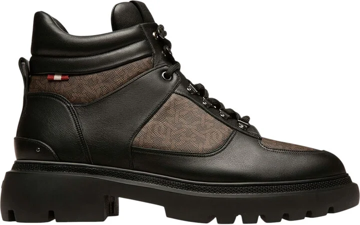 Valensy 6239846 Black Monogram Leather Boots