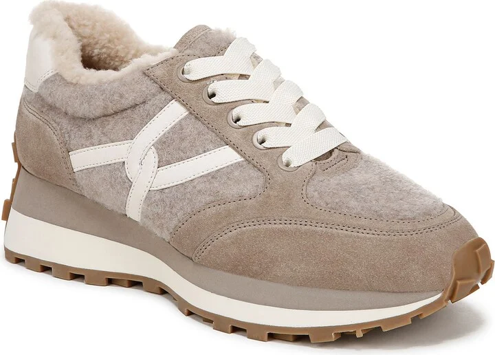 Valentina Genuine Shearling Lined Sneaker