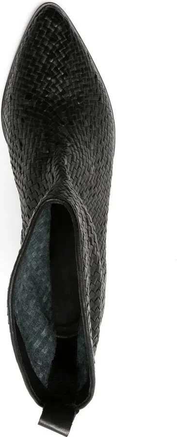 Valentina interwoven leather boots - Image 4