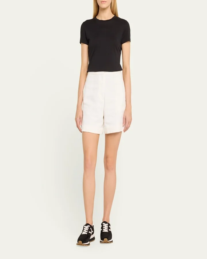 Valentina Mixed Leather Retro Sneakers - Image 6