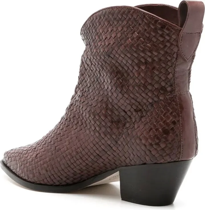Valentina woven 55mm boots - Image 3