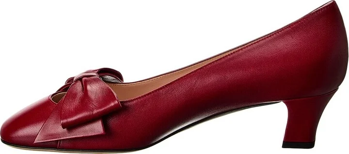 Valentino Bow 45 Leather Pump - Image 2