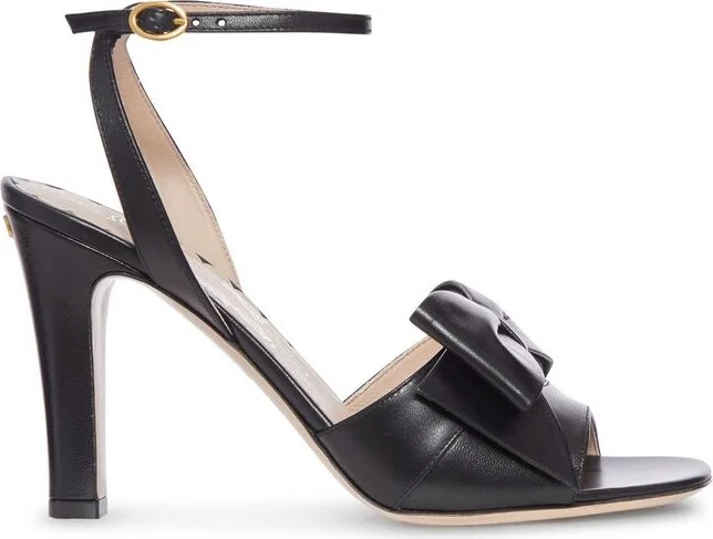 Valentino Bow Detailed Open Toe Sandals