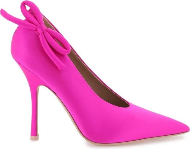 Valentino Bow Detailed Pointed Toe Pumps