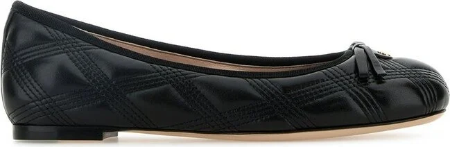 Valentino Bow Detailed Slip-On Ballerina Shoes