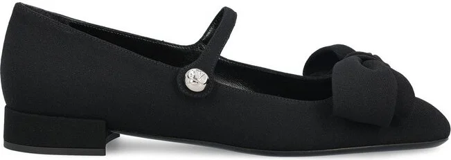 Valentino Bow Detailed Slip-On Ballerinas