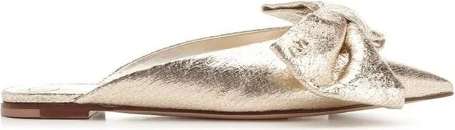 Valentino Bow Detailed Slip-On Mules