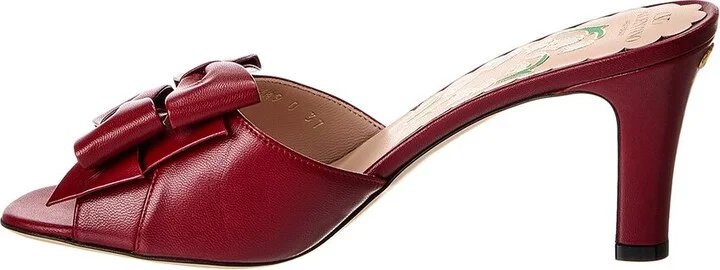 Valentino Bowow 75 Leather Sandal - Image 2