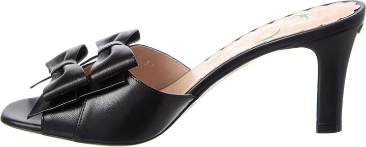 Valentino Bowow 75 Leather Sandal - Image 2