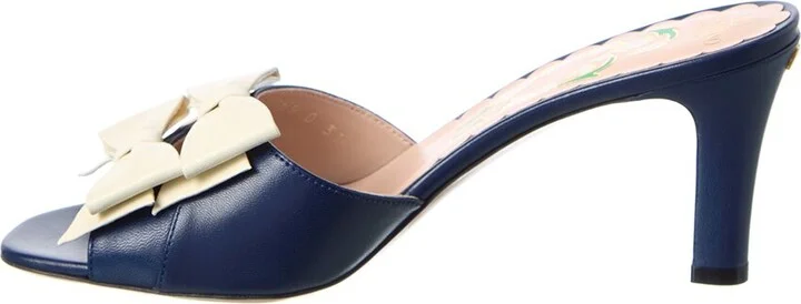Valentino Bowow 75 Leather Sandal - Image 2