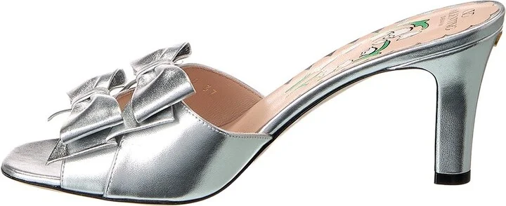 Valentino Bowow 80 Leather Sandal - Image 2